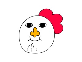 This minimalist chicken has a knack for memes