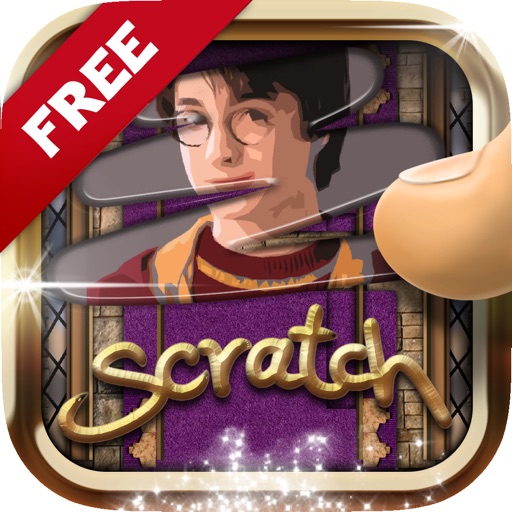 Scratch Picture Trivia Games - "For Harry Potter"