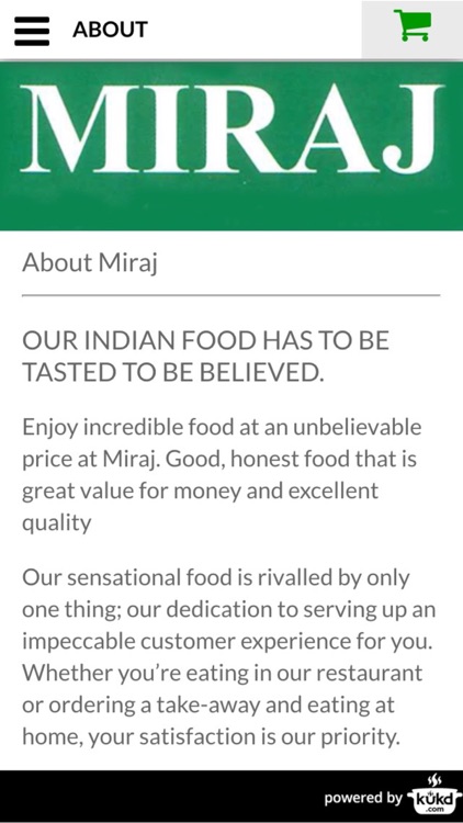 Miraj Indian Takeaway screenshot-3