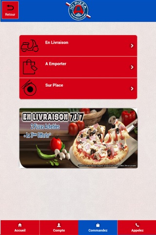 Ici Pizza screenshot 2