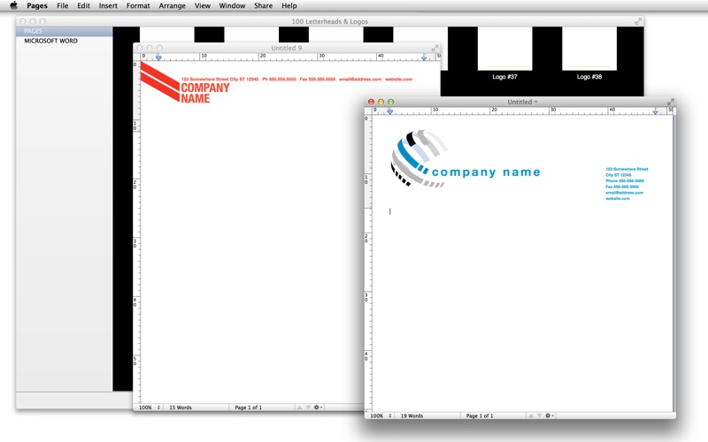 100 Letterheads &amp; Logos thumbnail 4