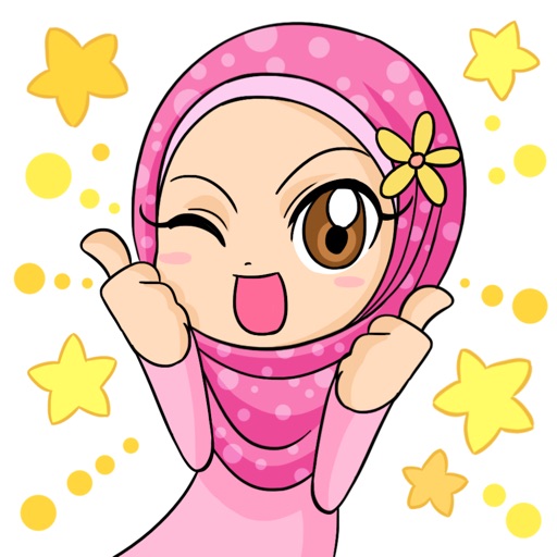 Hijabista حجاب and Her Beautiful Hijab‎ Icon