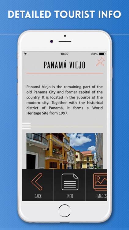 Panamá City Travel Guide with Offline Street Map