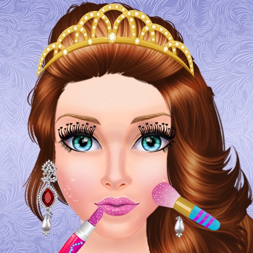Beauty Queen Makeup Makeover & Dress up Salon Girls Game iOS App
