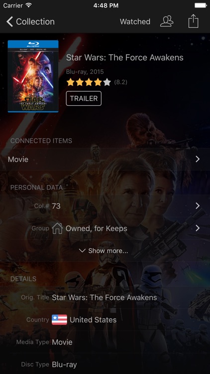 My Movies - Movie & TV Collection Library screenshot-3