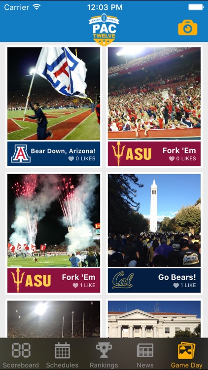 Pac 12 Football Schedules & Scores screenshot-3