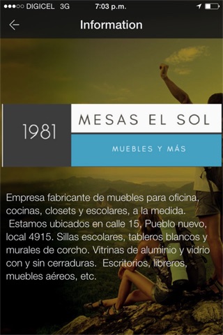 Mesas El Sol screenshot 3