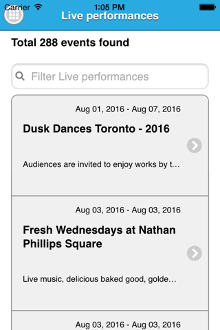 Toronto Events & Festivals screenshot 2