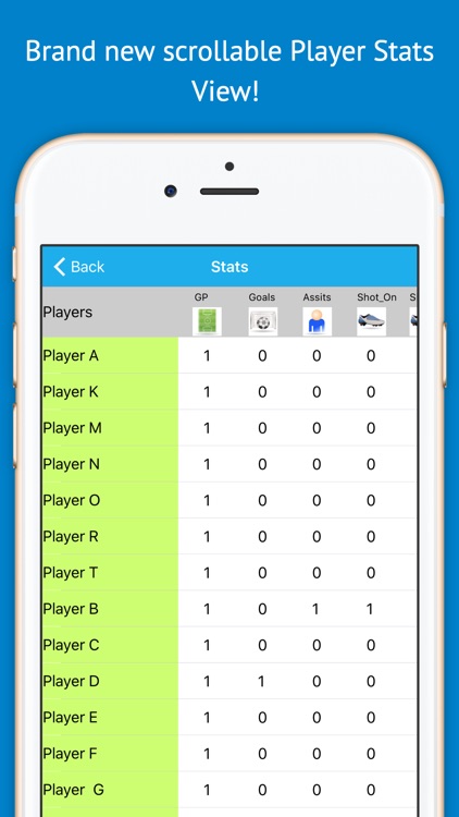 Soccer Stats Recorder 3000 screenshot-3