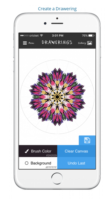How to cancel & delete Drawerings - Mandala Kaleidoscope Drawings! from iphone & ipad 2
