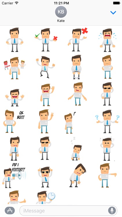 Funny Guy Stickers