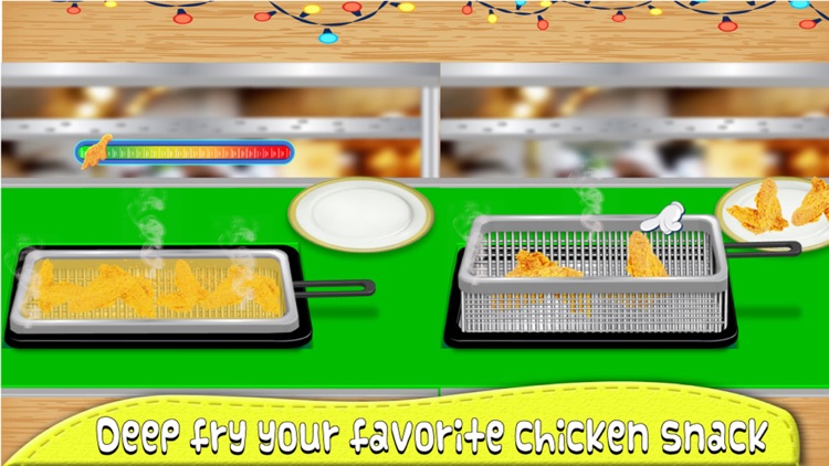Chicken Deep Fry Maker Cook - A Fast Food Madness screenshot-4