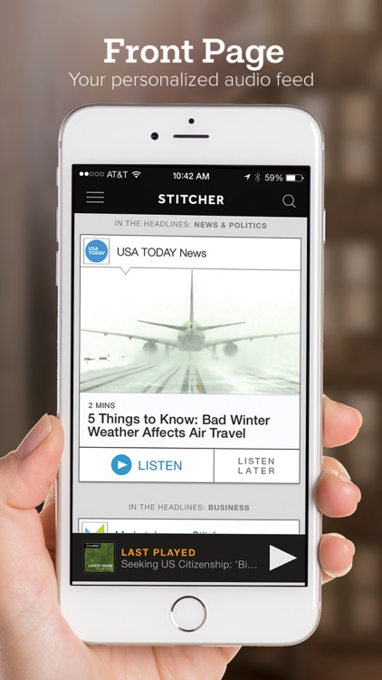 Stitcher Radio for Podcasts