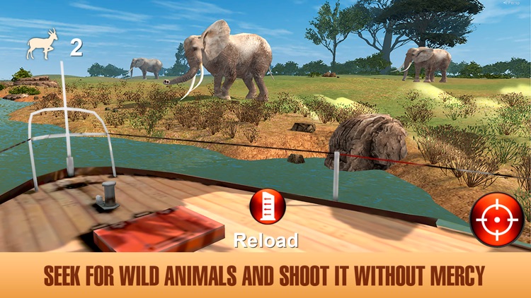 African Safari: Boat Hunting 3D