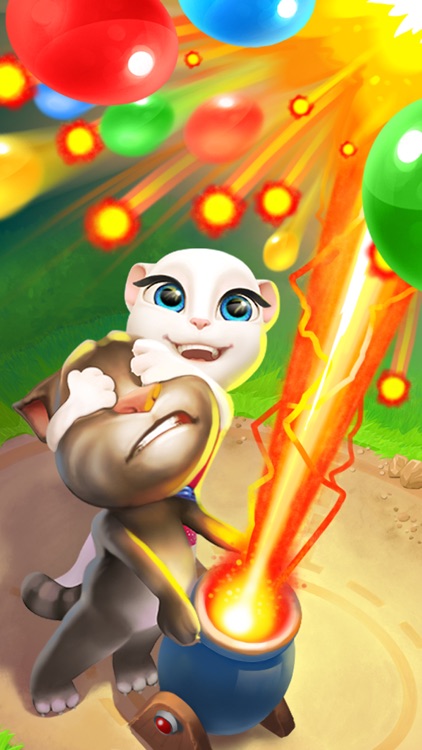 Talking Tom Bubble Shooter screenshot-3