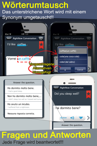 RightNow Italian Conversation screenshot 4