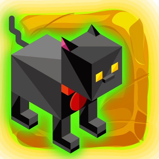 Kitty Run Adventure - Cute Fluffy Jump in Town Icon