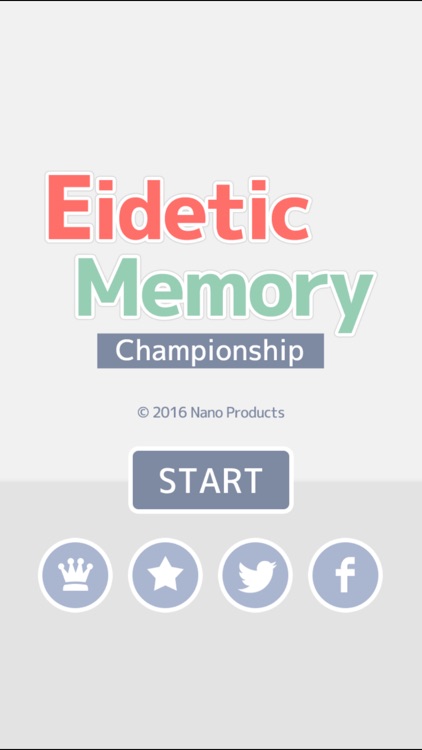 Eidetic Memory Championship
