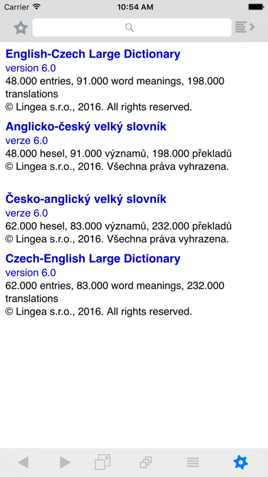 Lingea Anglicko-český... screenshot1