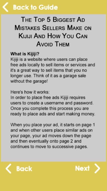 How to Make Money on Kijiji screenshot-4