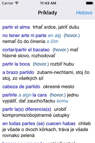 Lingea Španielsko-slovenský veľký slovník screenshot 3