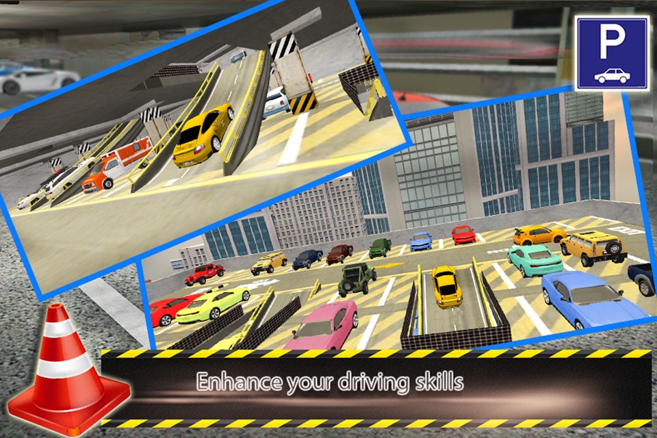 City Mall Taxi Parking 3d : free simulation game screenshot 3