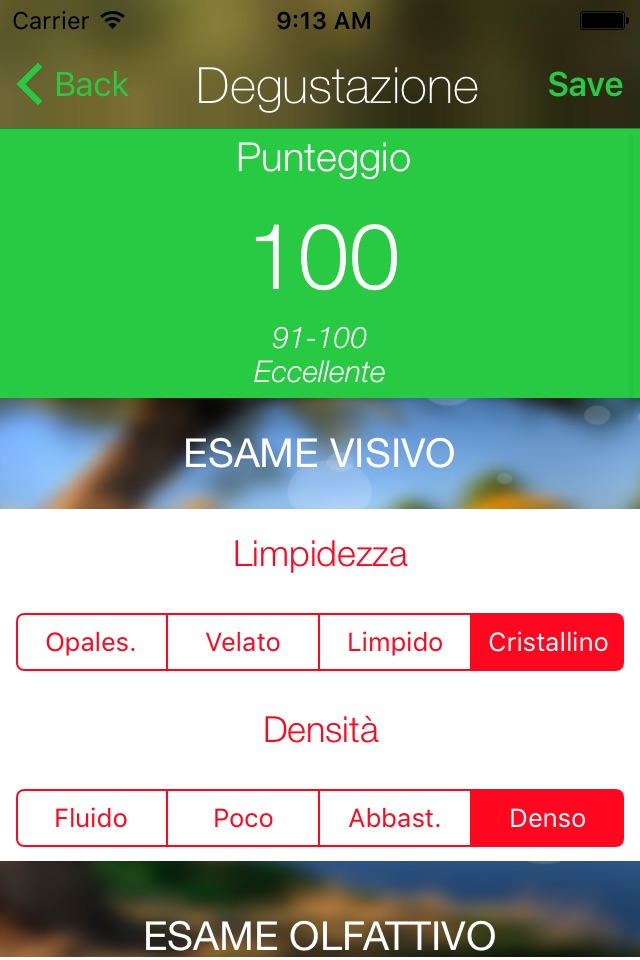 Degusta Olio screenshot 2