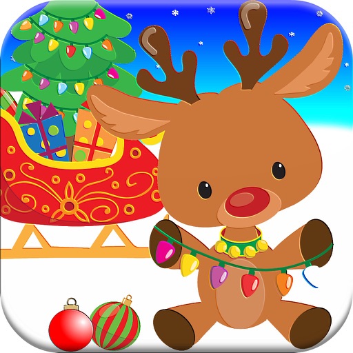 Christmas Puzzles For Kids! Reindeer Games Free Icon