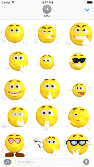 Funny Emoji Stickers(圖1)-速報App