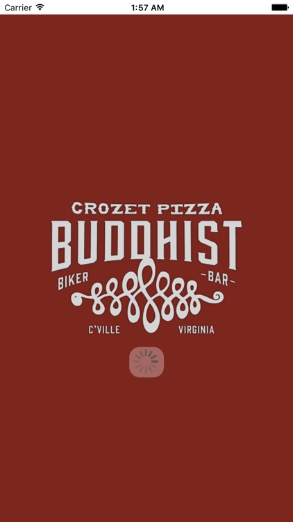 Crozet Pizza Buddhist Biker