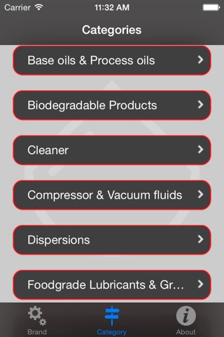 Matrix Lube Equivalents screenshot 3