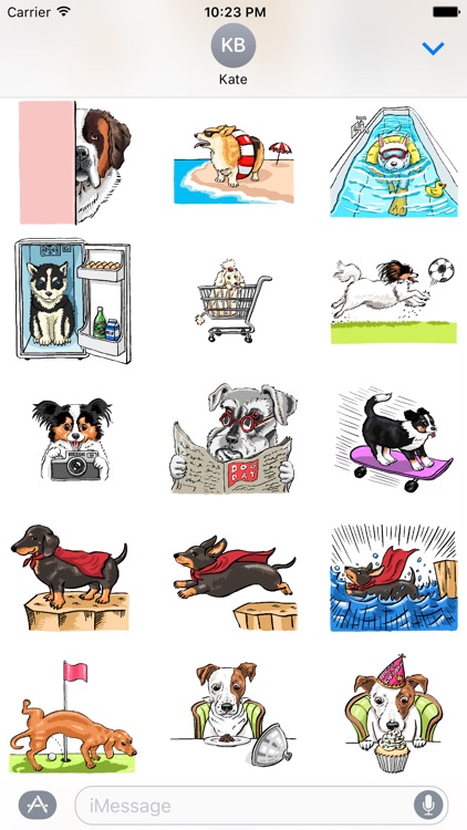 P.S. I Love Dogs - Dog Stickers