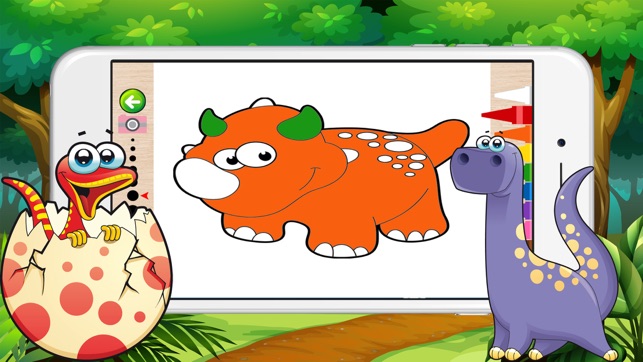 Dinosaur coloring Book for Kid Games and Toddlers(圖3)-速報App