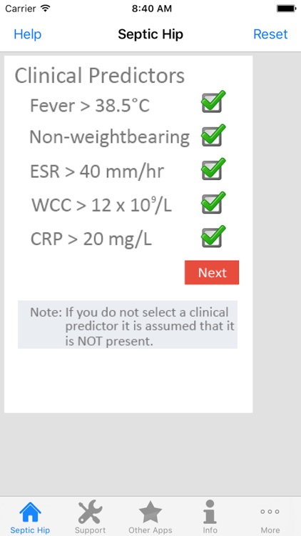 Septic Hip