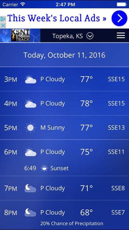 KSNT Weather - Storm Track Topeka, Kansas screenshot-4