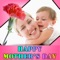 For this Mother's day send a lovely card to your mom with your own picture decorated with your own words