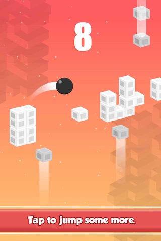 Bouncy Red Ball Jump – King of Endless Arcade Games screenshot 2