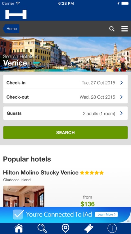 Venice Hotels + Compare and Booking Hotel for Tonight with map and travel tour