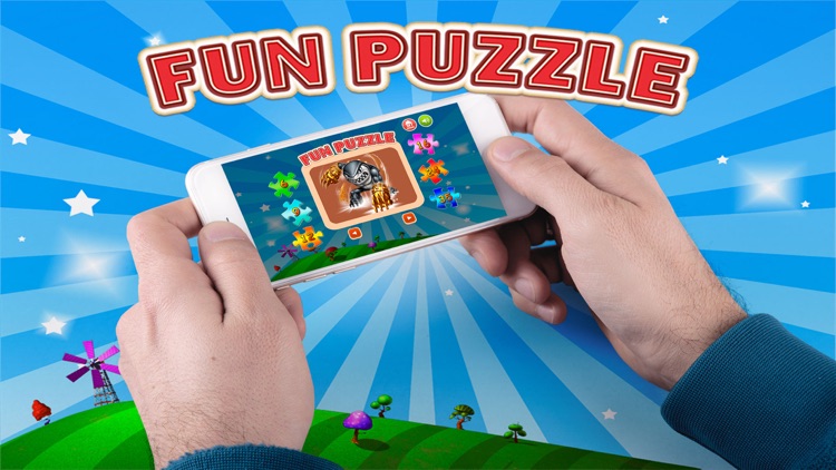 Cartoon Jigsaw - Learning fun puzzle game