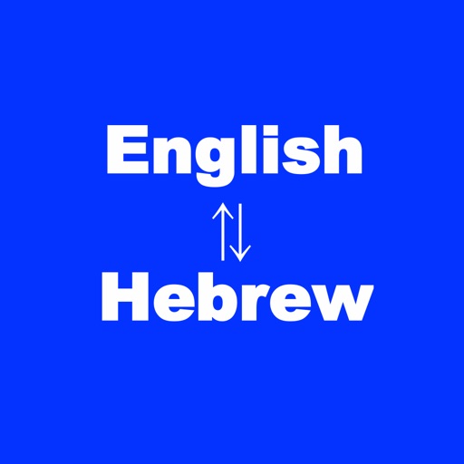 English to Hebrew Language Translator & Dictionary icon