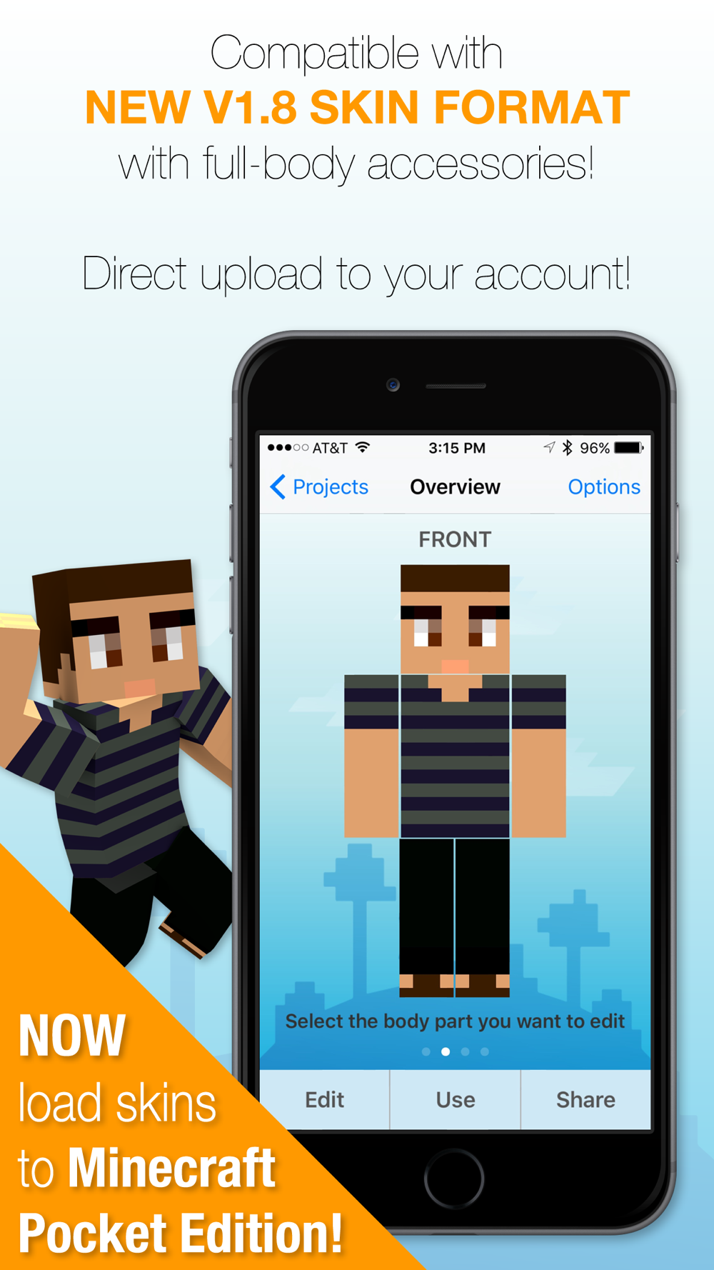 Boy Skins Pro for Minecraft Game Textures Skin by Seus Corp Ltd.