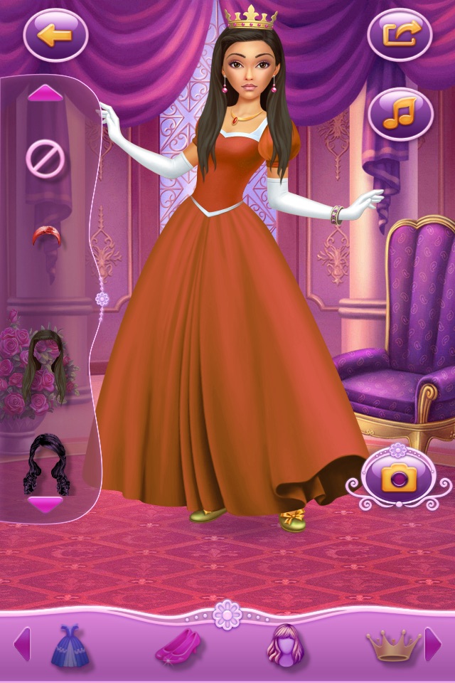 Dress Up Princess Jasmine screenshot 3