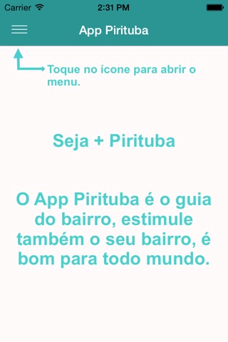 App Pirituba screenshot 2
