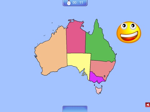 Australia Puzzle Map screenshot 2