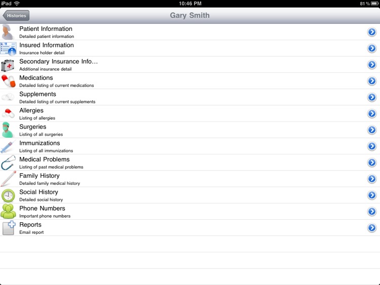 Family Medical History HD