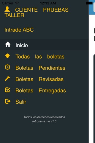 Taller Intrade ABC screenshot 2