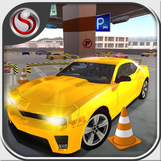 Supermarket Valet Car Parking - Multi Level Shopping Mall Parking Mania Icon