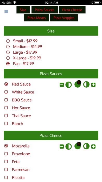 Caliente Pizza screenshot 4