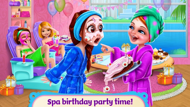 Spa Birthday Party!