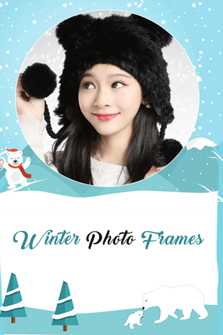 Winter Photo Frames & Insta Collage screenshot 3